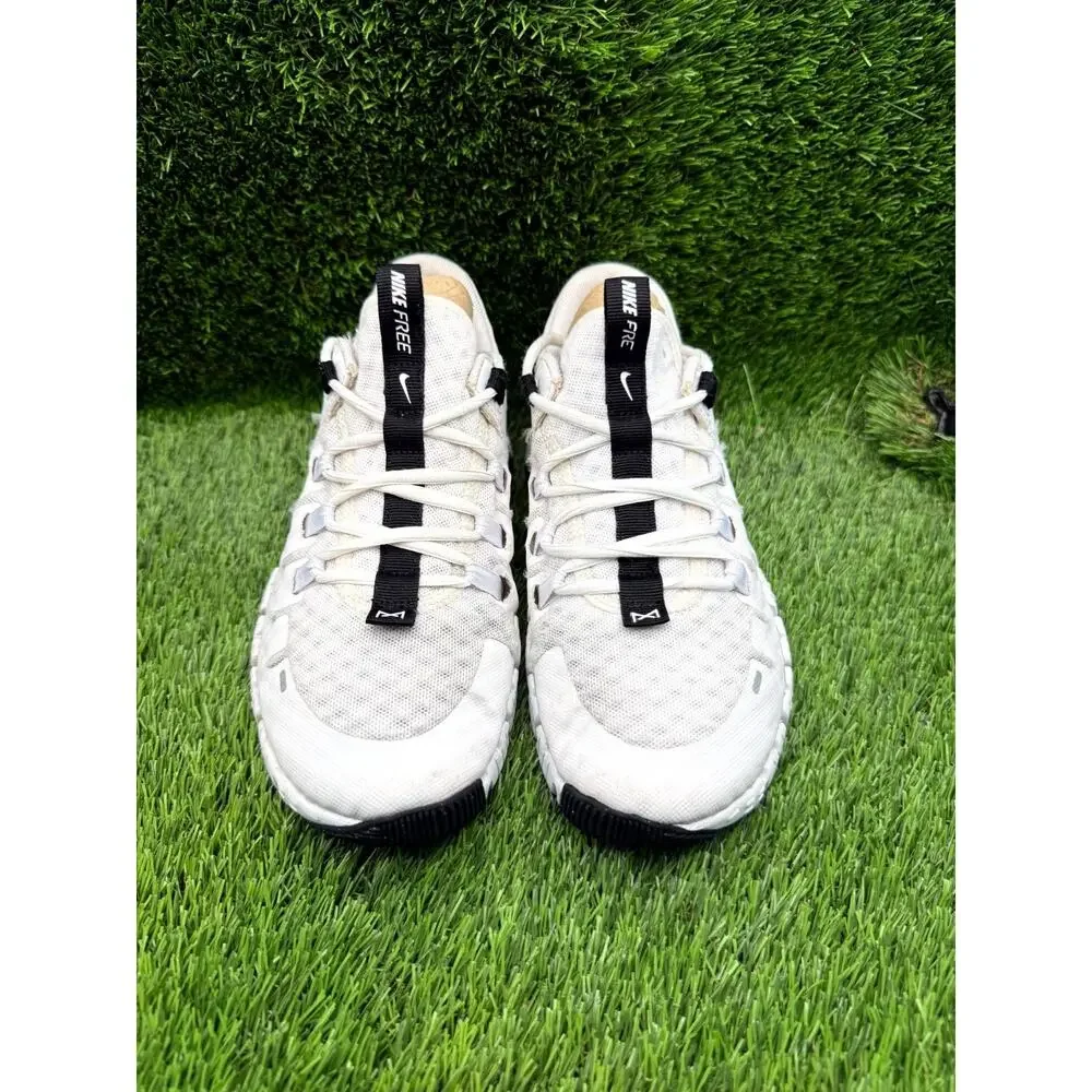 Nike Free Metcon 5 TB FN6616-100 Athletic Sneaker Men's 7 White Mesh Gym Sports